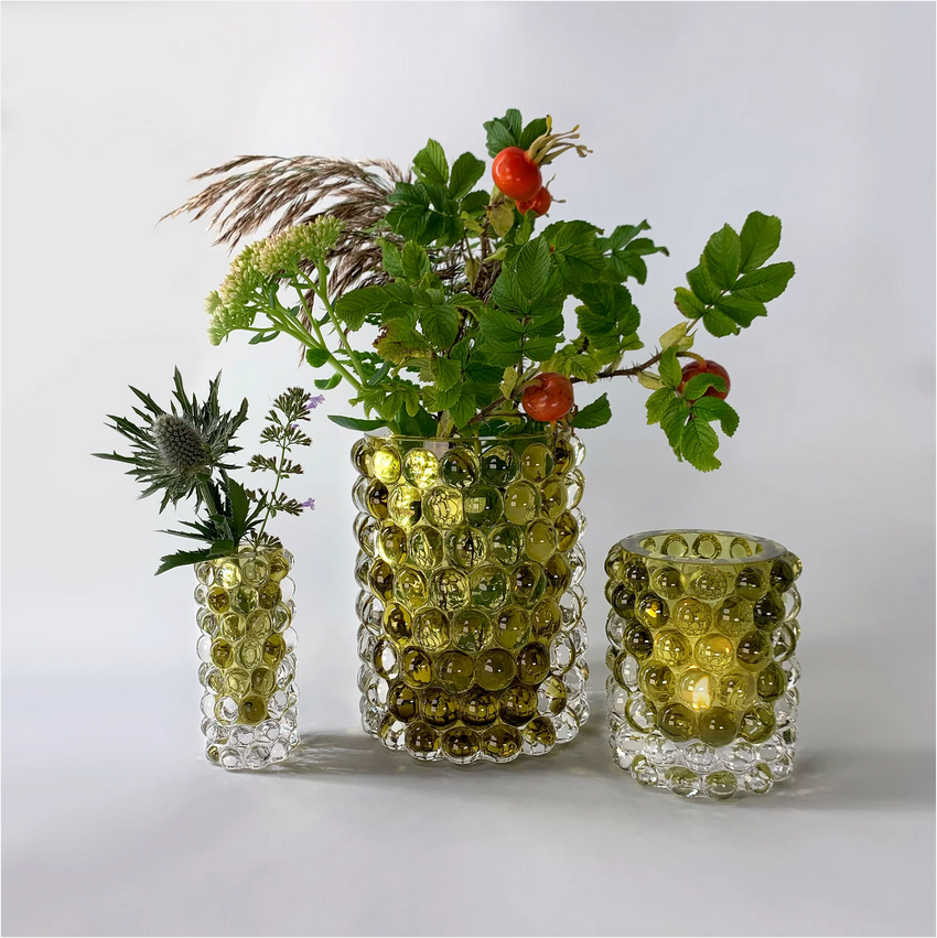 Hurricane Lamp Boule Regular - Olive